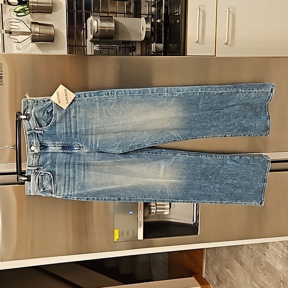 💕MOTHER SUPERIOR💕 The Lasso Sneak Jeans ~ Horsin' Around 33 NWT - Picture 12 of 17
